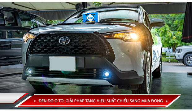 ĐÈN ĐỘ Ô TÔ: GIẢI PHÁP TĂNG HIỆU SUẤT CHIẾU SÁNG MÙA ĐÔNG